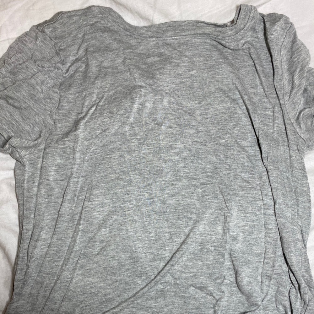 Heather Gray basic tee